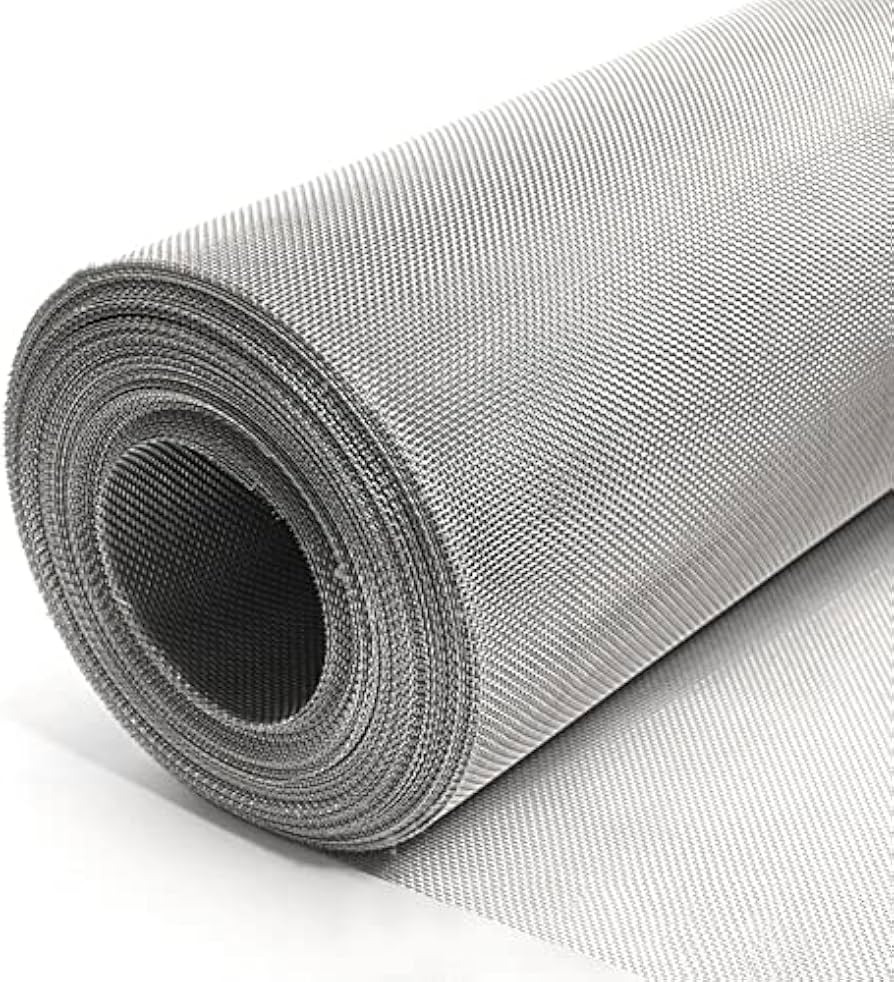 Wire mesh — crimped mesh roll